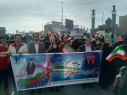 شرکت کارکنان دانشگاه در راهپیمایی