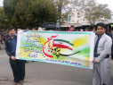 حضور دانشگاهیان دانشگاه جامع علمی کاربردی کرمانشاه در راهپیمایی ۱۳ آبان ۹۷