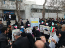 اجرای تئاتر خیابانی با موضوع دستاوردهای علمی ۴۰ سالگی انقلاب اسلامی