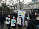 اجرای تئاتر خیابانی با موضوع دستاوردهای علمی ۴۰ سالگی انقلاب اسلامی