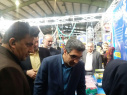 بازدید دکتر حاتمی معاون هماهنگی امور اقتصادی استاندار از غرفه دانشگاه علمی کاربردی