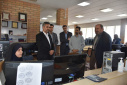 بازدید معاون فرهنگی و دانشجویی دانشگاه جامع علمی کاربردی کشور از مرکز آموزش جهاد دانشگاهی و پارک علم و فناوری