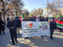 حضور پرشور خانواده علمی کاربردی استان کرمانشاه در راهپیمایی یوم ا... ۲۲ بهمن
