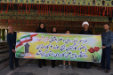 آیین غبار روبی مقبره و مزار شهدا به مناسبت هفته دفاع مقدس دانشگاه جامع علمی کاربردی کرمانشاه برگزار شد