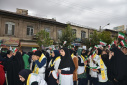 حضور پر شور کارکنان، رسان و دانشجویان دانشگاه جامع علمی کاربردی استان کرمانشاه در راهپیمایی یوم الله ۱۳ آبان