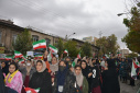 حضور پر شور کارکنان، رسان و دانشجویان دانشگاه جامع علمی کاربردی استان کرمانشاه در راهپیمایی یوم الله ۱۳ آبان