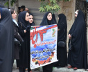 حضور پر شور کارکنان، رسان و دانشجویان دانشگاه جامع علمی کاربردی استان کرمانشاه در راهپیمایی یوم الله ۱۳ آبان