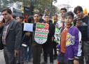 حضور پر شور کارکنان، رسان و دانشجویان دانشگاه جامع علمی کاربردی استان کرمانشاه در راهپیمایی یوم الله ۱۳ آبان