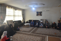 دیدار با خانواده شهید محمدرضا قارلقی دانشجوی شهید دانشگاه جامع علمی کاربردی استان کرمانشاه