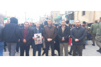 حضور پرشور کارکنان، مدرسان و جمعی از دانشجویان دانشگاه جامع علمی کاربردی استان کرمانشاه در راهپیمایی 22 بهمن به مناسبت دهه مبارک فجر