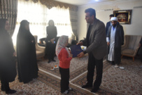 دیدار مسئولان دانشگاه جامع علمی کاربردی استان کرمانشاه با خانواده دانشجوی شهید جنگ 12 روزه