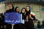 گزارش تصویری افتتاحیه پنجمین المپیاد فرهنگی ورزشی دانشجویان دانشگاه با حضور بانوان کرمانشاهی