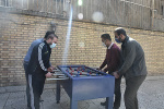 برگزاری مسابقه فوتبال دستی با حضور مدرسان، کارکنان و دانشجویان دانشگاه علمی کاربردی کرمانشاه