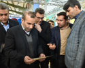 بازدید استاندار کرمانشاه از غرفه دانشگاه جامع علمی کاربردی در نمایشگاه هفته پژوهش