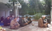 گزارش تصویری برگزاری زیارت عاشورا و سوگواری حضرت ابا عبدالله الحسین (ع) در دانشگاه جامع علمی کاربردی استان کرمانشاه