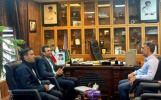 دیدار رئیس دانشگاه جامع علمی کاربردی با مدیرکل ورزش و جوانان استان کرمانشاه