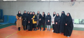 برگزاری مسابقه طناب کشی  دانشجویان به مناسبت اعیاد شعبانیه