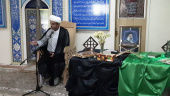 حضور همکاران دانشگاه جامع علمی کاربردی در مراسم عزاداری سید شهیدان خدمت شهید سید ابراهیم رئیسی به روایت تصویر