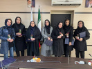 گزارش تصویری: تقدیر از بانوان دانشگاه جامع علمی کاربردی استان کرمانشاه  به مناسبت ولادت حضرت زهرا (س) و روز زن