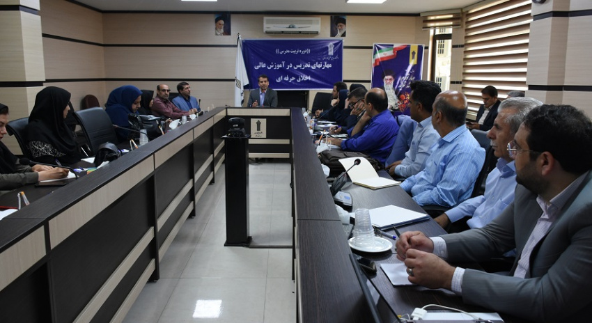برگزاری دوره آشنایی با نظام آموزش علمی کاربردی ویژه متقاضیان تدریس در استان کرمانشاه